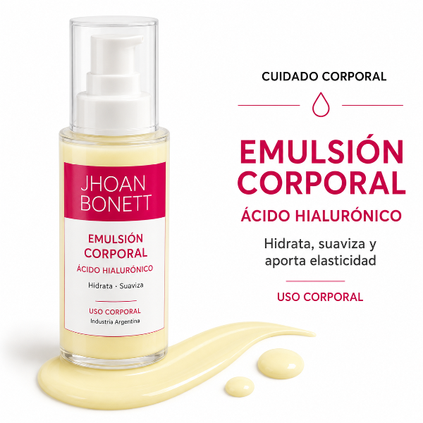 Producto - EMULSION HIDRATANTE CORPORAL ACIDO HIALURONICO - 0