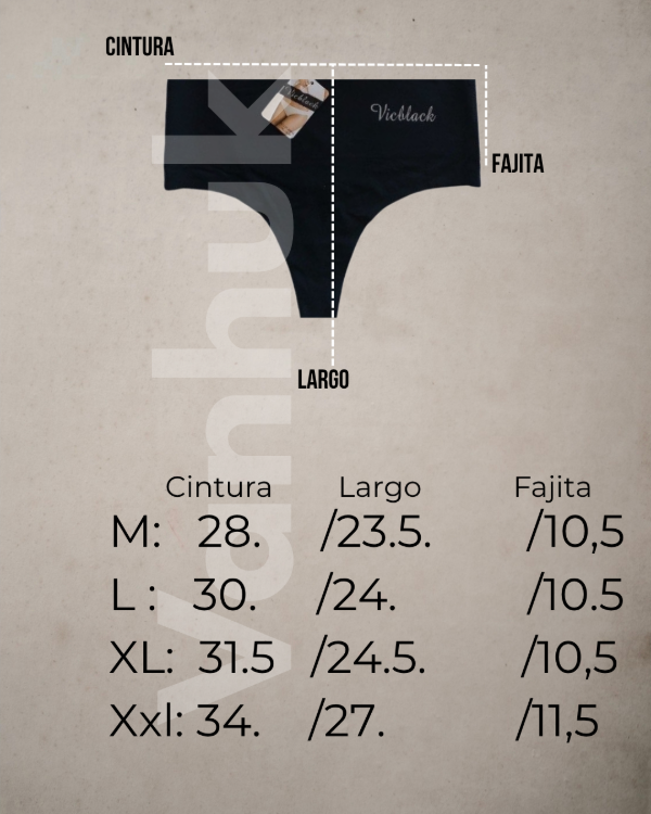 Producto - Bombi less con fajita sin costura HKD 823158 - 2