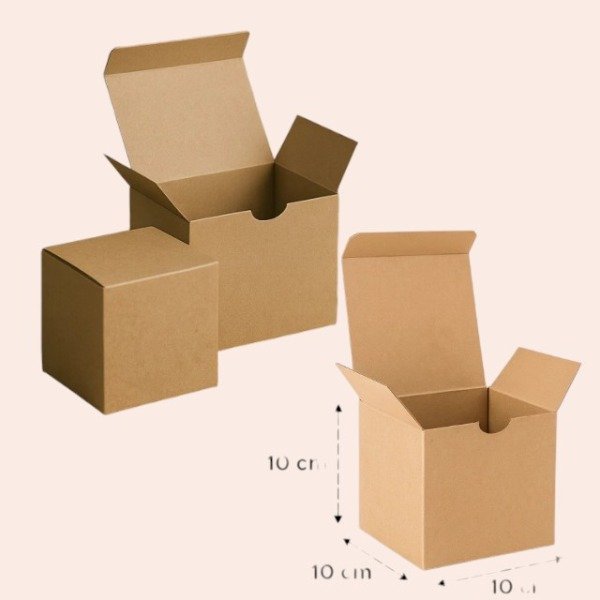 Producto - CAJAS CUBO - CARTON KRAFT