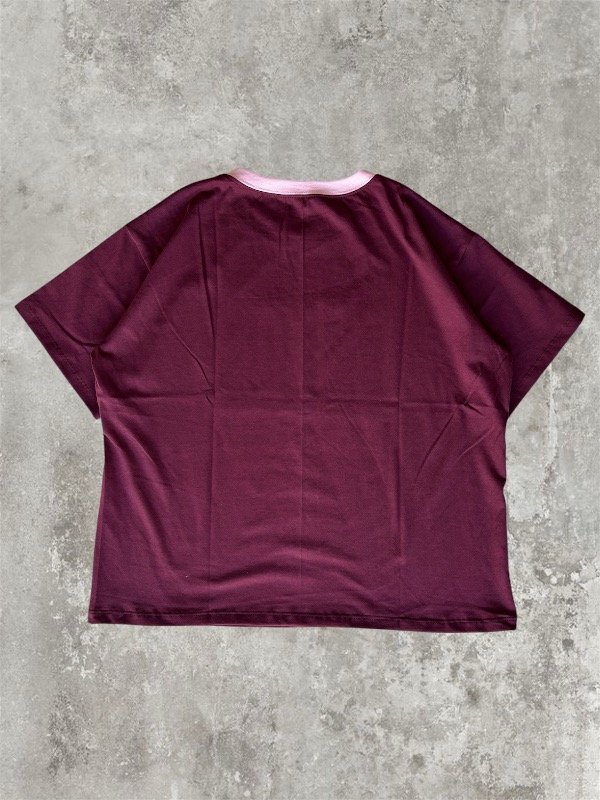 Producto - Remera boxyfit abundanty bordo - 1