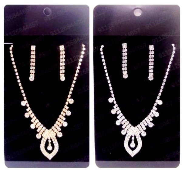 Producto - Gargantilla y aros de strass CON 118 1096 AB 11/25