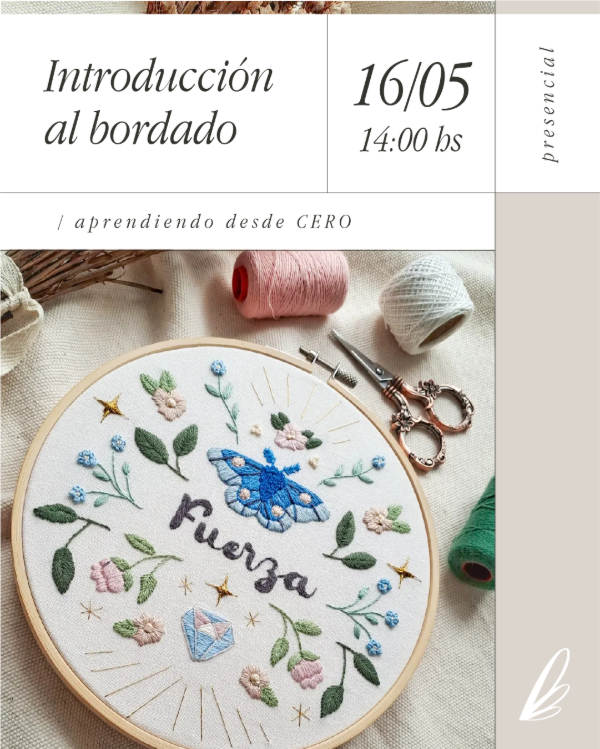 Producto - Workshop de Introducción al Bordado