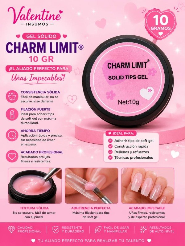 Producto - GEL SOLIDO CHARM LIMIT 10G