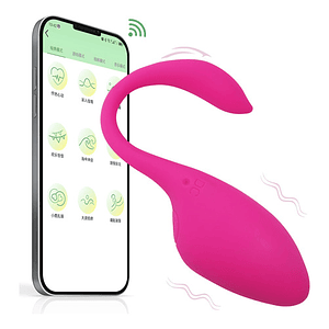 Producto - VIBRADOR CON APP "FLAMINGO" - USB