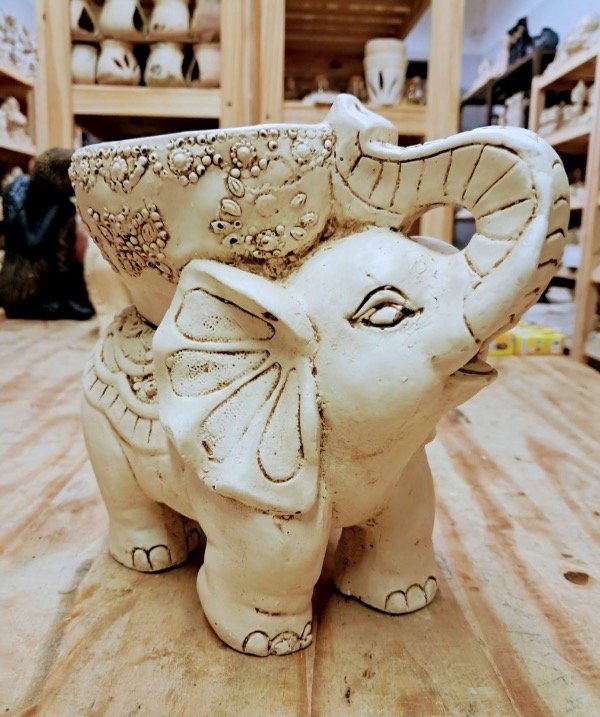 Producto - Elefante principe Patinado