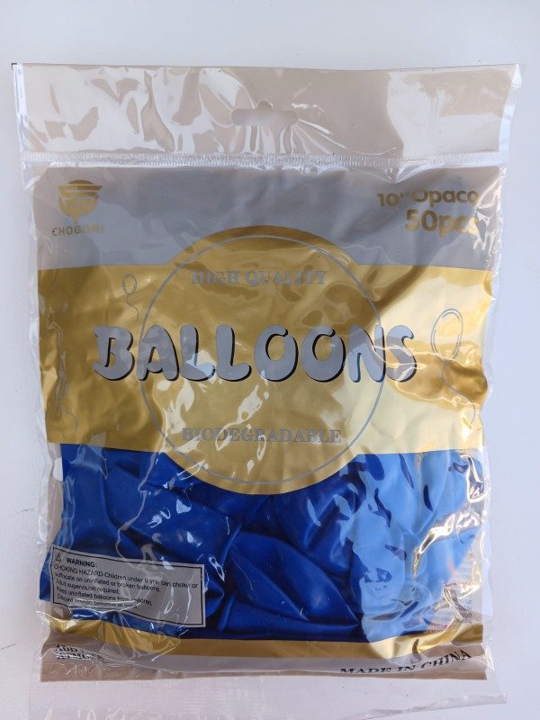 Producto - Globo Chogori 10" Standard x50 u. Azul