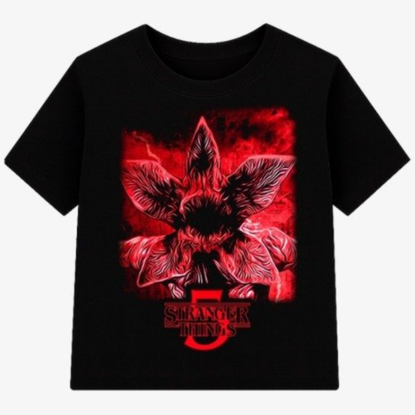 Producto - REMERA DE ADULTOS MANGA CORTA DEMOGORGON STRANGER THINGS