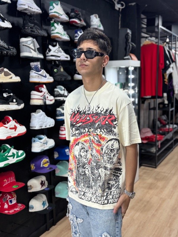 Producto - REMERA IMPORTADA HELLSTAR CREMA