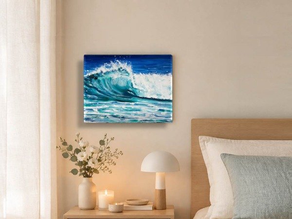 Producto - Obra OLAS 8 Díptico 40x30 40x30 cm - 0