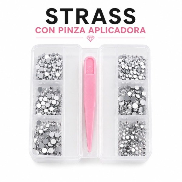 Producto - STRASS CON PINZA APLICADORA CHERIMOYA