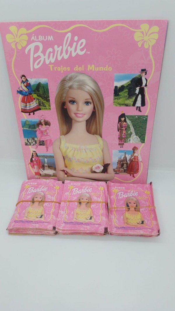 Producto - Álbum vacío  Barbie Trajes del mundo