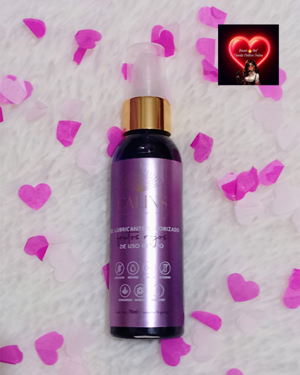 Producto - Calins Gel Saborizado Frutos Rojos Lubricante