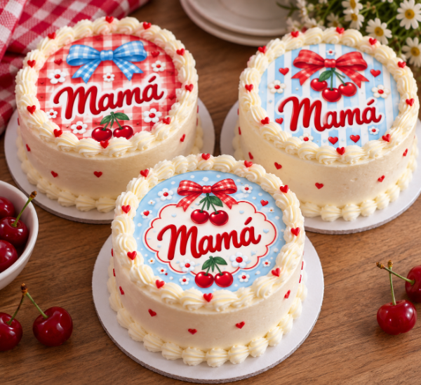 Producto - LAMINA COMESTIBLE MAMA TORTAS INDIVIDUALES 10 - 0
