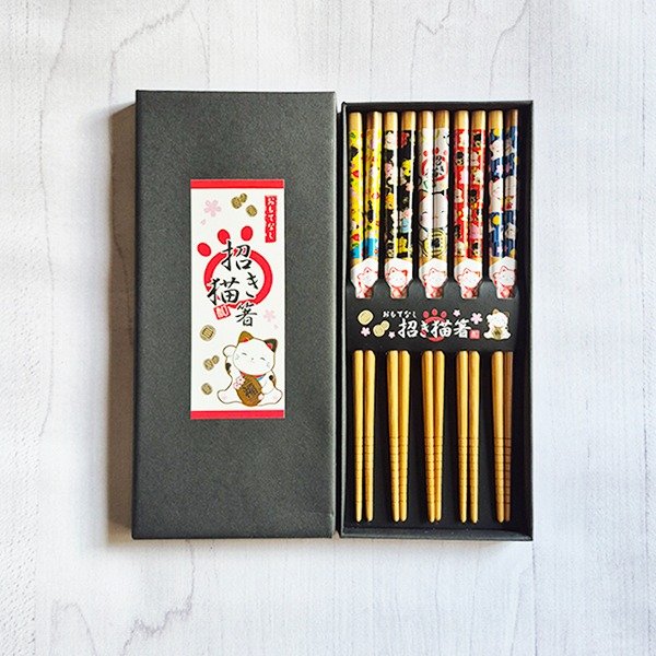 Producto - Set de palillos Neko