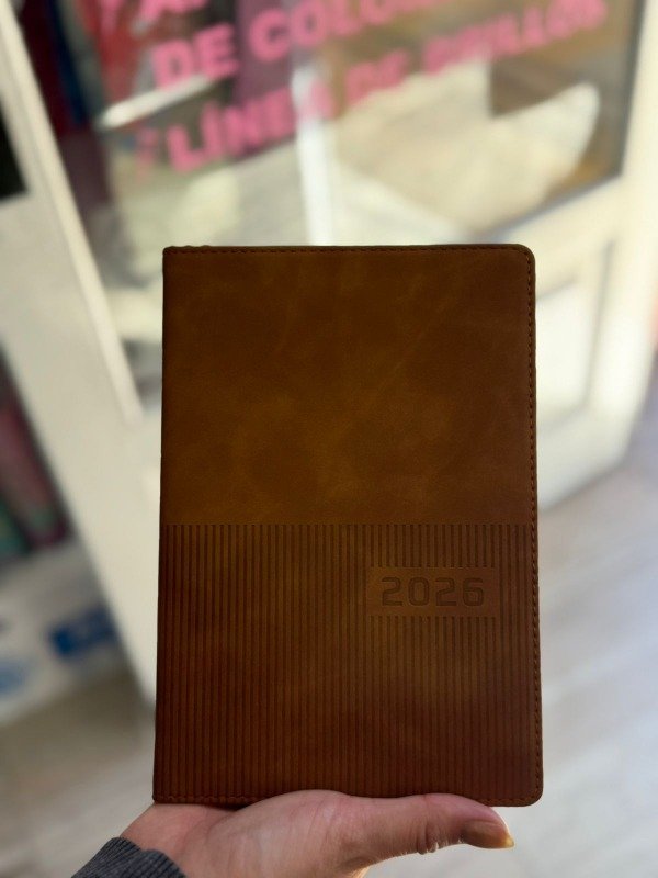 Producto - Agenda 2026 marron