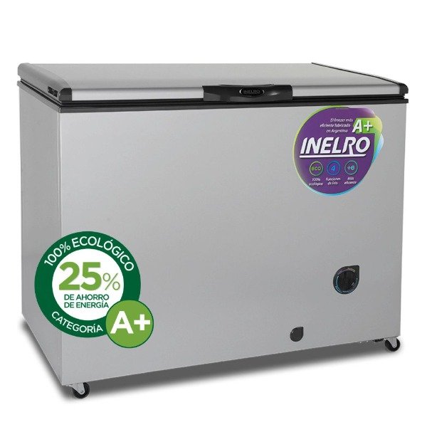 Producto - FREEZER HORIZONTAL INELRO FIH-350P INVERTER SILVER 290LTS