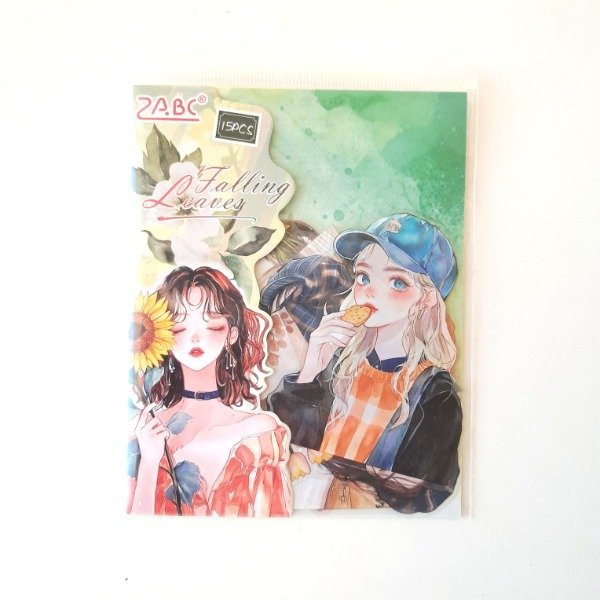 Producto - Set de 15 stickers - Falling Leaves