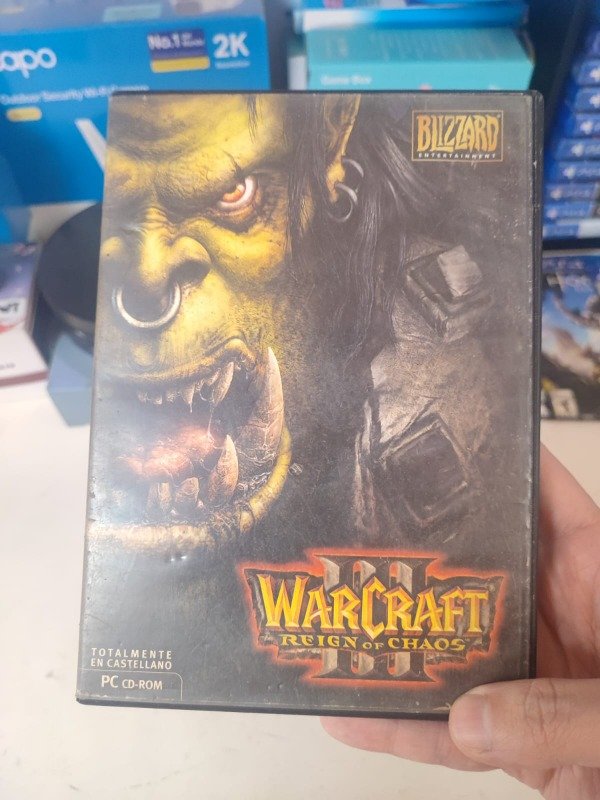 Producto - Warcraft III: Reign Of Chaos + manual (2002) usado - 1