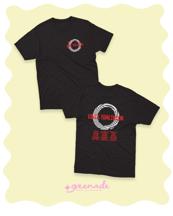 Remera "world tour 2022" Louis Tomlinson III