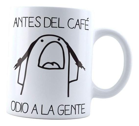 Producto - Taza Flork "Antes del Cafe"