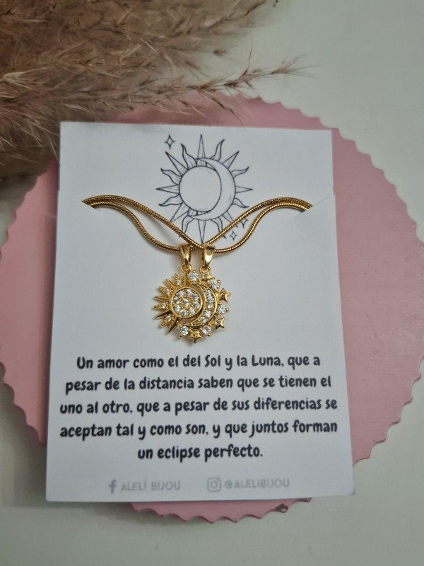 Producto - Collares Sol y Luna (imantado)