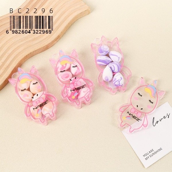 Producto - Set esponjitas x6 unicornio - NAEZ