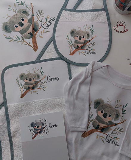 Producto - Set nacimiento "Hola mundo " Koala