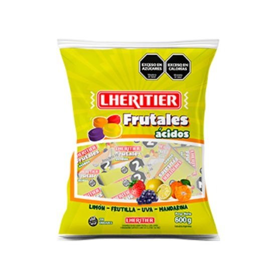 Producto - Caramelo Duro Frutales Ácidos x600grs (Lheritier)