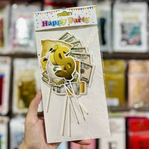 Producto - Adorno de torta topper Dolar