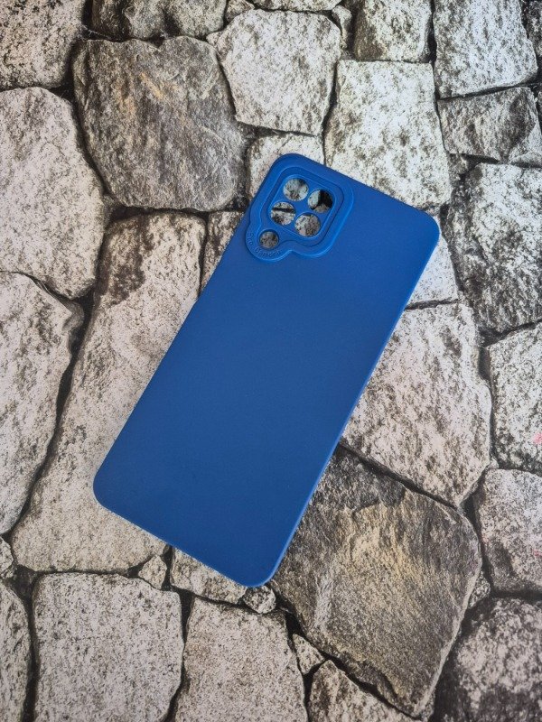 Producto - Funda silicone soft Samsung A22 4G azul