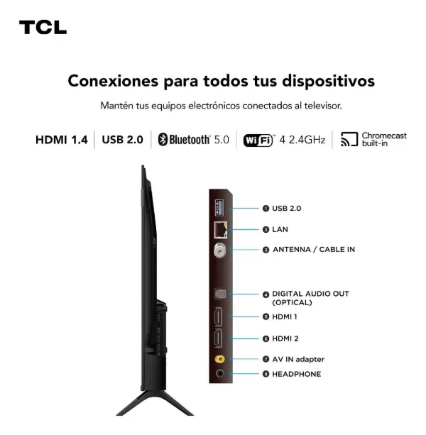 Producto - TV 32 TCL Full HD QLED 32S5K - 1