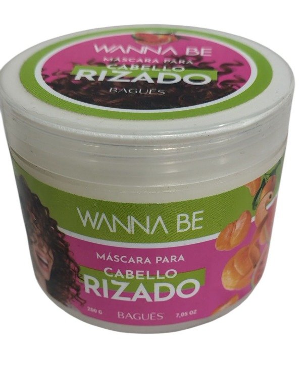 Producto - MASCARA PARA CABELLO RIZADO WANNA BE BAGUES X 200GR