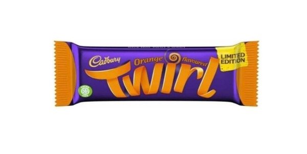 Producto - Cadbury Orange twirl UNIDAD