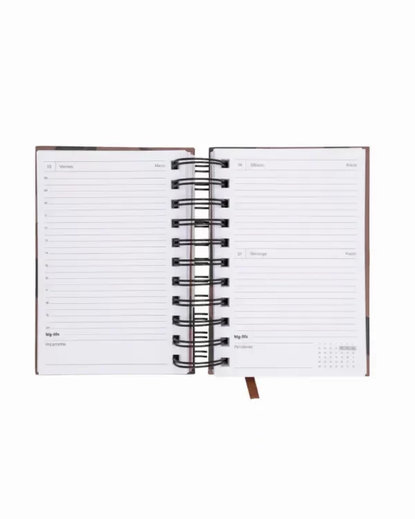 Producto - Agenda Geo Choco 2027 N8 Día por Página 16X22 cm - 3