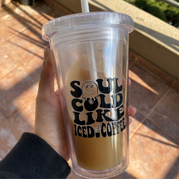 Producto - Vaso doble acrílico personalizado (1 unidad)