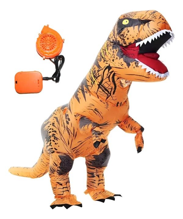 Producto - DISFRAZ INFLABLE DINOSAURIO T REX ADULTO TALLA 1.60 A 1.90M