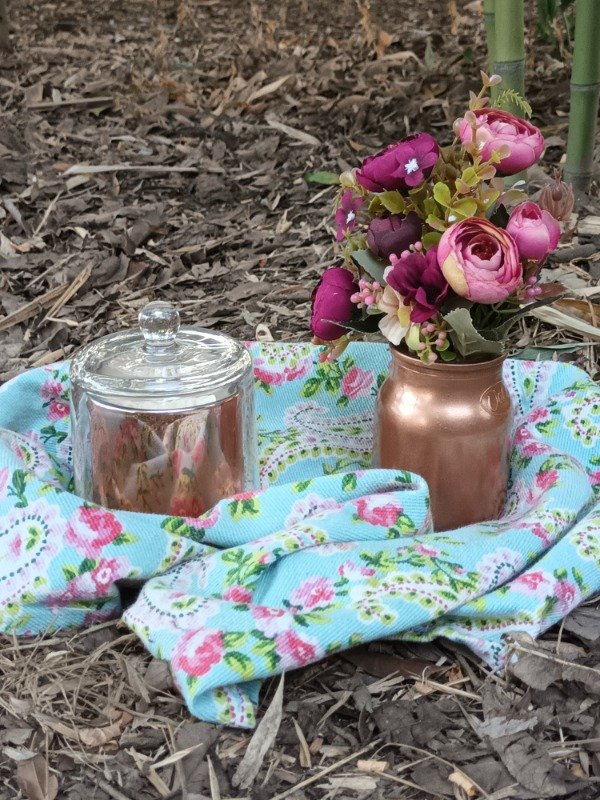 Producto - Cúpula bouquet de Flores color