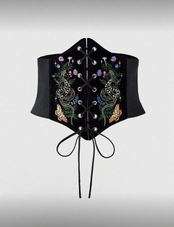 Producto - Cinturón goth spider