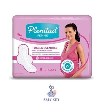 Producto - PLENITUD FEMME TOALLA ESENCIAL PLUS C/ALAS X8U.