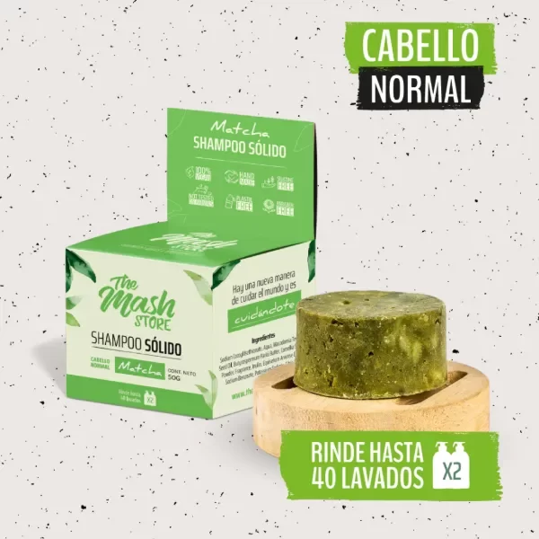 Producto - SHAMPOO SOLIDO MATCHA X 50GR THE MASH