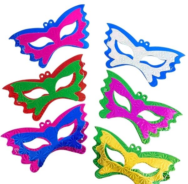 Producto - Antifaz doble holografico x10 u.