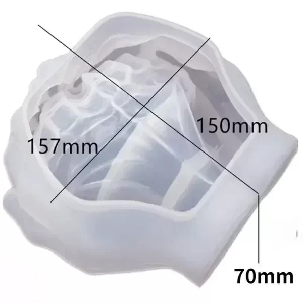 Producto - Molde silicona cuenco grande manos juntas - 5