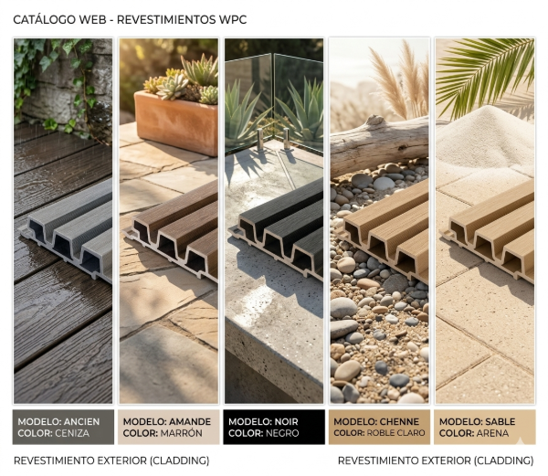 Producto - WPC - Exterior Acanalado