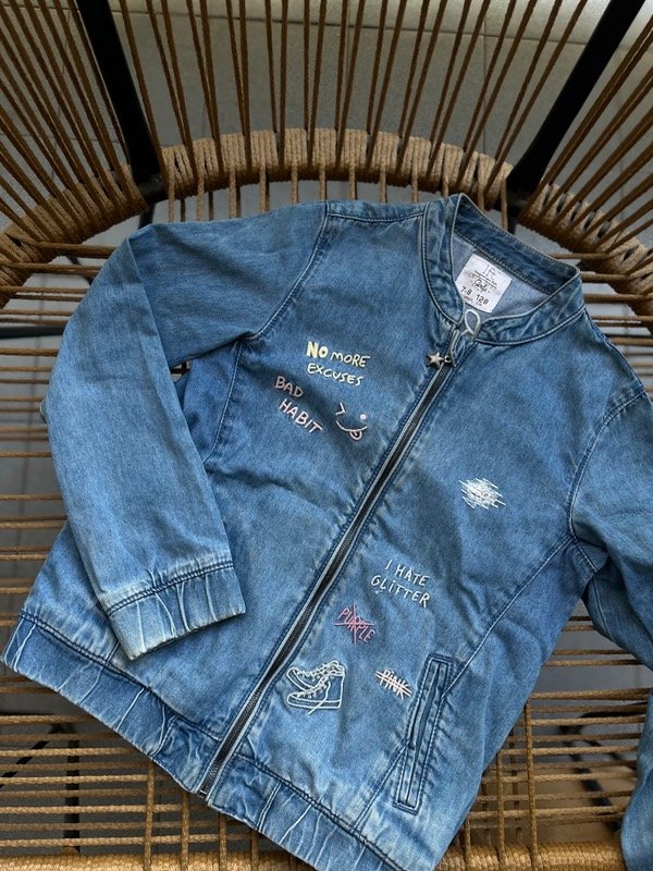 Producto - Campera Lefties jean 7/8 años