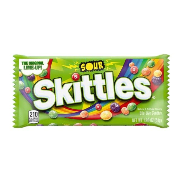 Producto - Skittles Ácidos 51gr
