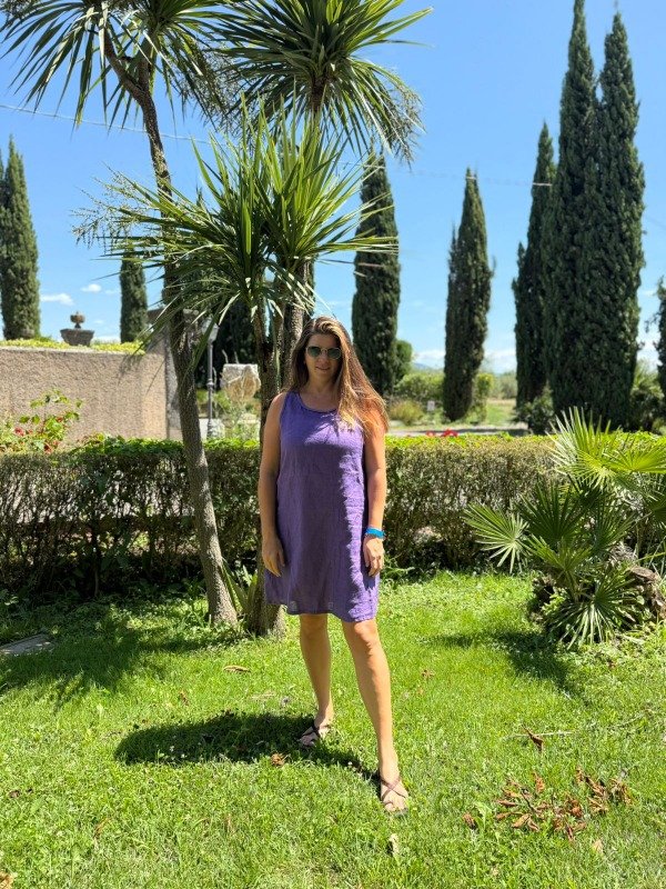 Producto - Vestido basico lino