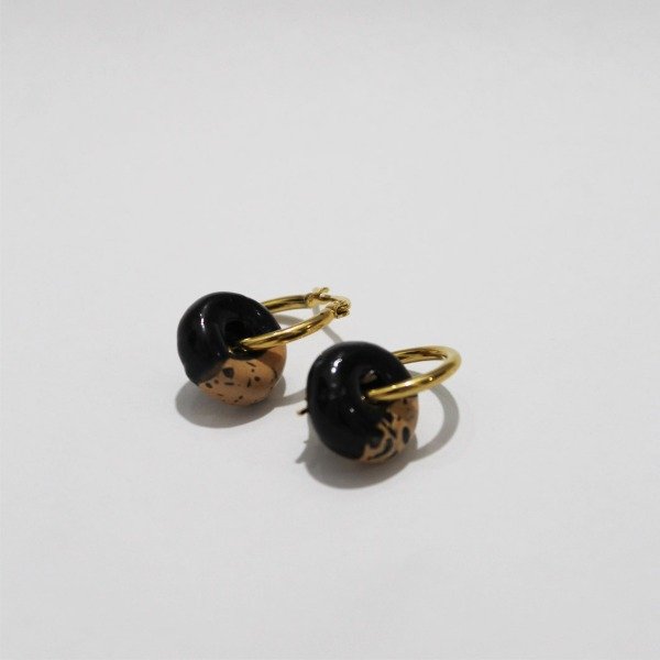 Producto - AROS M/L Jaspe tostado y negro