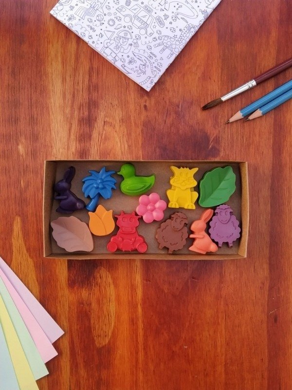Producto - set crayones granja