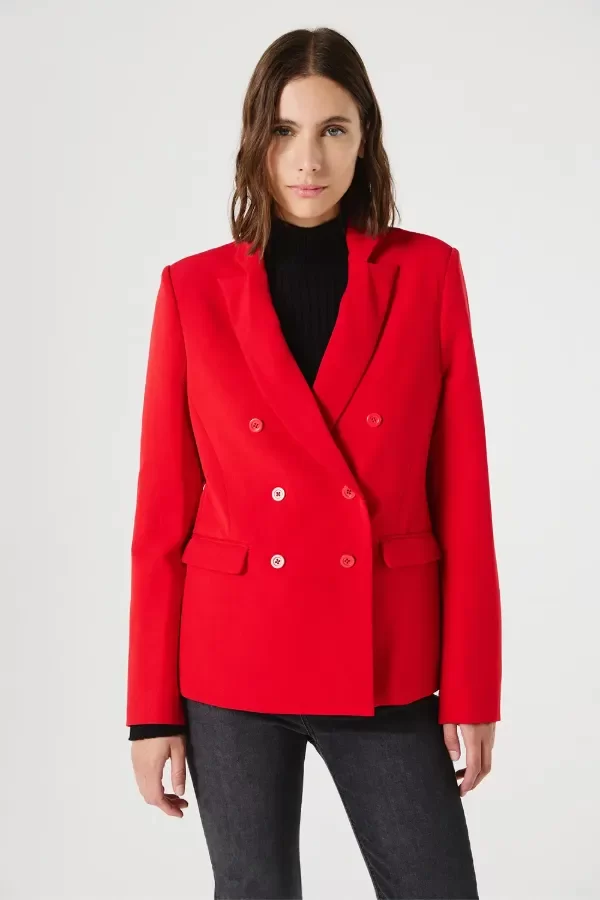 Producto - Saco Venezia Rojo
