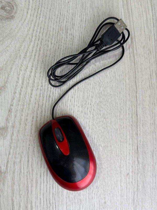 Producto - MOUSE OPTICO MINI CON CABLE USB PARA PC O NOTEBOOK